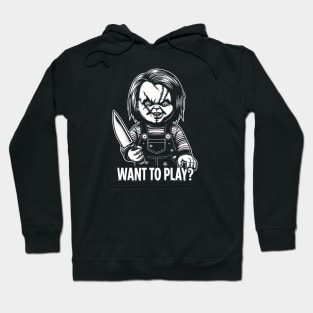 Want to play? Hoodie